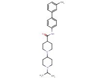 1'-isopropyl-N-(3'-methyl-4-biphenylyl)-1,4'-bipiperidine-4-carboxamide