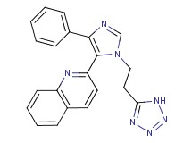2-{4-phenyl-1-[2-(1H-tetrazol-5-yl)ethyl]-1H-imidazol-5-yl}quinoline