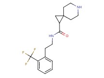 N-{2-[2-(trifluoromethyl)phenyl]ethyl}-6-azaspiro[2.5]octane-1-carboxamide hydrochloride