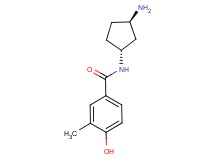 N-[rel-(1R,3R)-3-aminocyclopentyl]-4-hydroxy-3-methylbenzamide hydrochloride