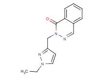 2-[(1-ethyl-1H-pyrazol-3-yl)methyl]phthalazin-1(2H)-one