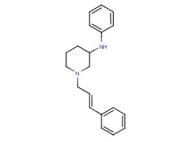 N-phenyl-1-[(2E)-3-phenyl-2-propen-1-yl]-3-piperidinamine
