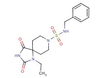 N-benzyl-1-ethyl-2,4-dioxo-1,3,8-triazaspiro[4.5]decane-8-sulfonamide