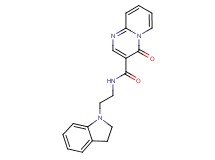 N-[2-(2,3-dihydro-1H-indol-1-yl)ethyl]-4-oxo-4H-pyrido[1,2-a]pyrimidine-3-carboxamide