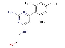 2-[(2-amino-6-mesitylpyrimidin-4-yl)amino]ethanol