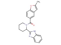 2-{1-[(2-methyl-1-benzofuran-5-yl)carbonyl]-2-piperidinyl}-1H-benzimidazole