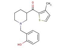 [1-(2-hydroxybenzyl)-3-piperidinyl](3-methyl-2-thienyl)methanone