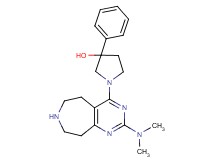 1-[2-(dimethylamino)-6,7,8,9-tetrahydro-5H-pyrimido[4,5-d]azepin-4-yl]-3-phenylpyrrolidin-3-ol