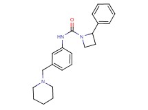 2-phenyl-N-[3-(piperidin-1-ylmethyl)phenyl]azetidine-1-carboxamide