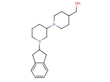 [1'-(2,3-dihydro-1H-inden-2-yl)-1,3'-bipiperidin-4-yl]methanol