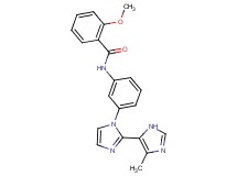 2-methoxy-N-[3-(5'-methyl-1H,3'H-2,4'-biimidazol-1-yl)phenyl]benzamide