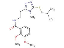 N-{2-[5-(isobutylthio)-4-methyl-4H-1,2,4-triazol-3-yl]ethyl}-2,3-dimethoxybenzamide
