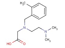 [[2-(dimethylamino)ethyl](2-methylbenzyl)amino]acetic acid