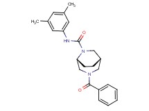 (1S*,5R*)-3-benzoyl-N-(3,5-dimethylphenyl)-3,6-diazabicyclo[3.2.2]nonane-6-carboxamide