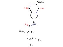N-[(7R,8aS)-1,4-dioxooctahydropyrrolo[1,2-a]pyrazin-7-yl]-2,4,5-trimethylbenzamide