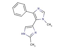 2,3'-dimethyl-5'-phenyl-1H,3'H-4,4'-biimidazole