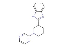2-[1-(2-pyrazinyl)-3-piperidinyl]-1H-benzimidazole