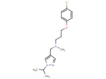 3-(4-fluorophenoxy)-N-[(1-isopropyl-1H-pyrazol-4-yl)methyl]-N-methylpropan-1-amine