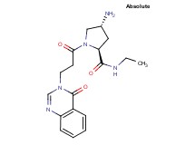 (2S,4R)-4-amino-N-ethyl-1-[3-(4-oxoquinazolin-3(4H)-yl)propanoyl]pyrrolidine-2-carboxamide