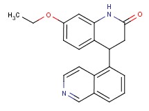 7-ethoxy-4-isoquinolin-5-yl-3,4-dihydroquinolin-2(1H)-one