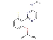 2-(2-fluoro-6-isopropoxyphenyl)-N-methylpyrimidin-4-amine