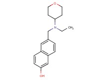 6-{[ethyl(tetrahydro-2H-pyran-4-yl)amino]methyl}-2-naphthol