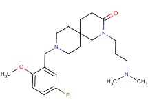 2-[3-(dimethylamino)propyl]-9-(5-fluoro-2-methoxybenzyl)-2,9-diazaspiro[5.5]undecan-3-one