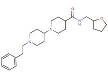 1'-(2-phenylethyl)-N-(tetrahydro-2-furanylmethyl)-1,4'-bipiperidine-4-carboxamide