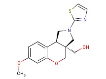 [(3aS*,9bS*)-7-methoxy-2-(1,3-thiazol-2-yl)-1,2,3,9b-tetrahydrochromeno[3,4-c]pyrrol-3a(4H)-yl]methanol