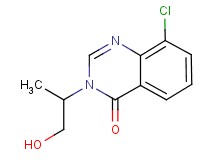 8-chloro-3-(2-hydroxy-1-methylethyl)quinazolin-4(3H)-one