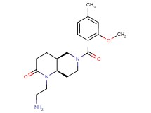 rel-(4aS,8aR)-1-(2-aminoethyl)-6-(2-methoxy-4-methylbenzoyl)octahydro-1,6-naphthyridin-2(1H)-one hydrochloride