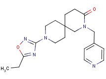 9-(5-ethyl-1,2,4-oxadiazol-3-yl)-2-(pyridin-4-ylmethyl)-2,9-diazaspiro[5.5]undecan-3-one