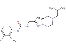 N-(3-chloro-2-methylphenyl)-N'-[(5-isobutyl-4,5,6,7-tetrahydropyrazolo[1,5-a]pyrazin-2-yl)methyl]urea