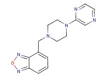 4-[(4-pyrazin-2-ylpiperazin-1-yl)methyl]-2,1,3-benzoxadiazole