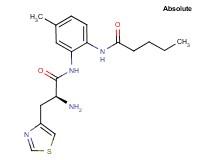 N-(4-methyl-2-{[3-(1,3-thiazol-4-yl)-L-alanyl]amino}phenyl)pentanamide hydrochloride