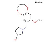 (3R)-1-[(8-methoxy-3,4-dihydro-2H-1,5-benzodioxepin-7-yl)methyl]pyrrolidin-3-ol