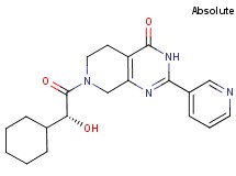 7-[(2R)-2-cyclohexyl-2-hydroxyacetyl]-2-pyridin-3-yl-5,6,7,8-tetrahydropyrido[3,4-d]pyrimidin-4(3H)-one
