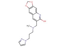 7-({methyl[3-(1H-pyrazol-1-yl)propyl]amino}methyl)[1,3]dioxolo[4,5-g]quinolin-6-ol