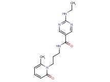 2-(ethylamino)-N-[3-(6-methyl-2-oxo-1(2H)-pyridinyl)propyl]-5-pyrimidinecarboxamide