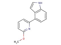 4-(6-methoxypyridin-2-yl)-1H-indole