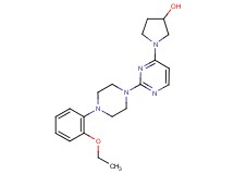 1-{2-[4-(2-ethoxyphenyl)piperazin-1-yl]pyrimidin-4-yl}pyrrolidin-3-ol