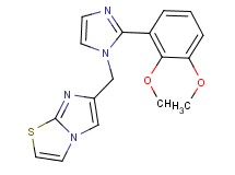 6-{[2-(2,3-dimethoxyphenyl)-1H-imidazol-1-yl]methyl}imidazo[2,1-b][1,3]thiazole