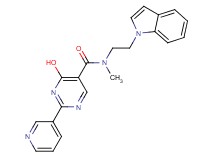 4-hydroxy-N-[2-(1H-indol-1-yl)ethyl]-N-methyl-2-pyridin-3-ylpyrimidine-5-carboxamide