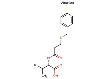 (2S)-2-({3-[(4-fluorobenzyl)thio]propanoyl}amino)-3-methylbutanoic acid