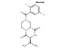 (3S,9aR)-8-(2,5-difluorobenzoyl)-3-isopropyltetrahydro-2H-pyrazino[1,2-a]pyrazine-1,4(3H,6H)-dione