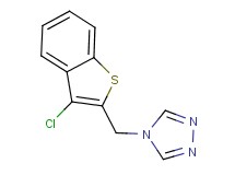 4-[(3-chloro-1-benzothien-2-yl)methyl]-4H-1,2,4-triazole