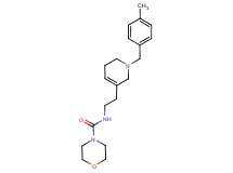 N-{2-[1-(4-methylbenzyl)-1,2,5,6-tetrahydropyridin-3-yl]ethyl}morpholine-4-carboxamide