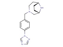(1S*,6R*)-3-[4-(1H-1,2,4-triazol-1-yl)benzyl]-3,9-diazabicyclo[4.2.1]nonane