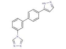 4-[4'-(1H-pyrazol-5-yl)biphenyl-3-yl]-4H-1,2,4-triazole