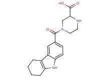 4-(2,3,4,9-tetrahydro-1H-carbazol-6-ylcarbonyl)piperazine-2-carboxylic acid